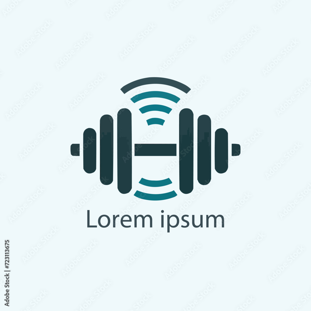 A gym logo design for the company A gym logo design for the company