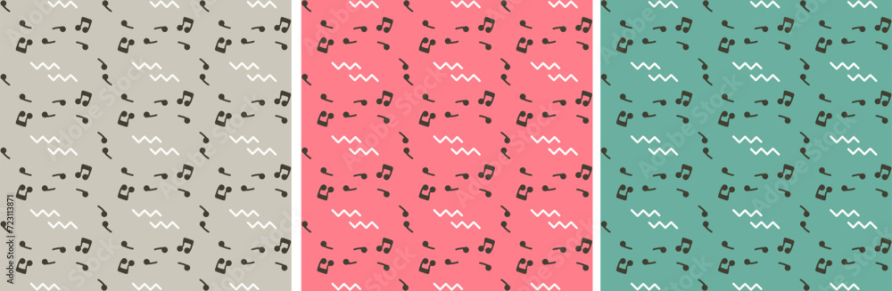 music notes pattern or background. music notes pattern or background.