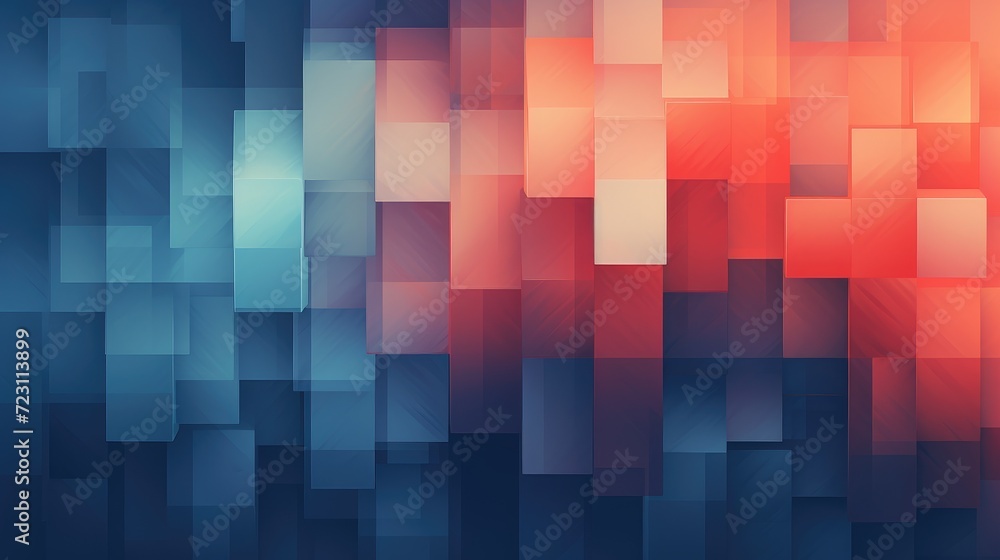 Abstract background of geometric shapes. Generative AI