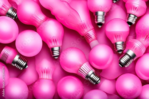 Bulb pink color