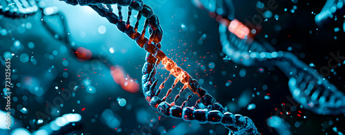 CRISPR molecular scissors for DNA and gene editing photo