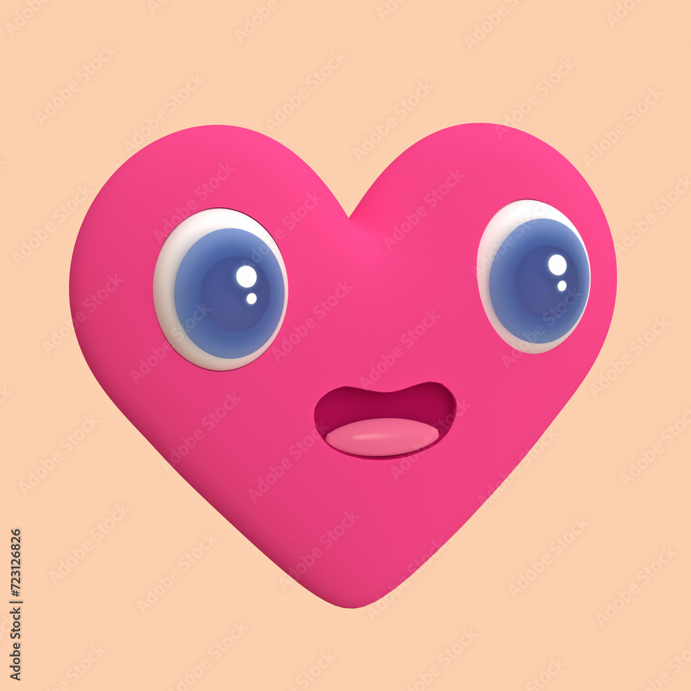 Heart illustration for valentine's day Heart illustration for valentine's day