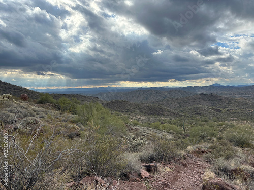 Views from the American Southwest - exploring the landscape 1.5 hours outside of Phoenix, Arizona towards Wickenburg photo