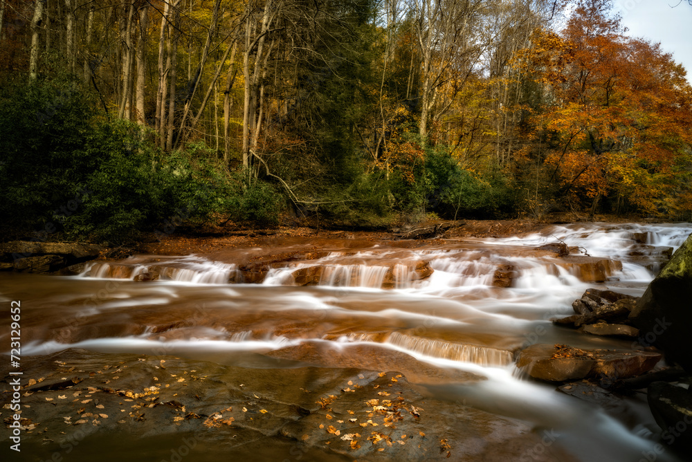 Home of the Virginia Furnace which sits right next to the Muddy Creek Falls. Home of the Virginia Furnace which sits right next to the Muddy Creek Falls.