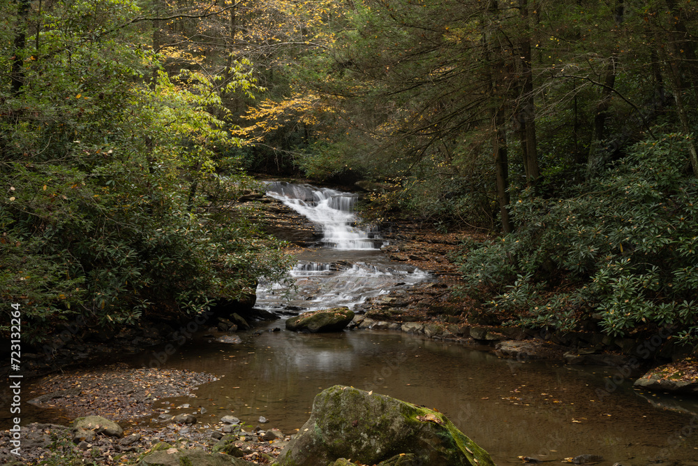 Soven Run small mountain stream headed to join the Big Sandy Soven Run small mountain stream headed to join the Big Sandy