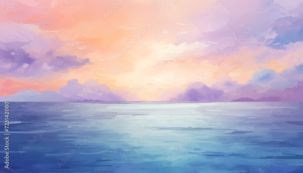 Ocean Sunset - Captivating Sea Horizon