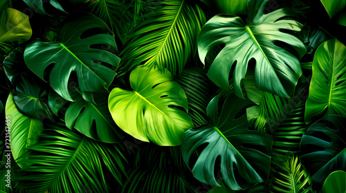 Tropical Paradise - Colourful Jungle.
