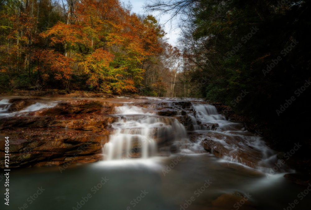 Home of the Virginia Furnace which sits right next to the Muddy Creek Falls.