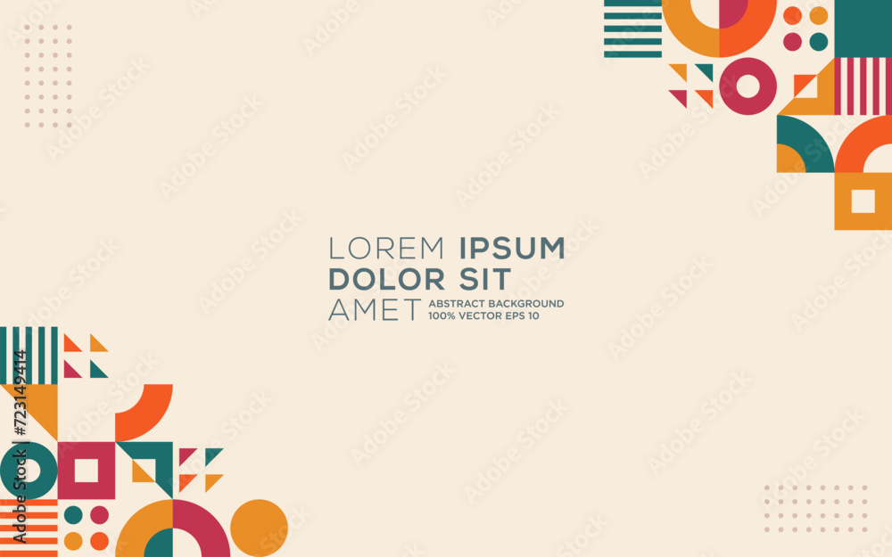 Modern colorful geometric background, wallpaper, cover, banner, trendy geometric shapes, design vector template editable and resizable EPS 10 Modern colorful geometric background, wallpaper, cover, banner, trendy geometric shapes, design vector template editable and resizable EPS 10