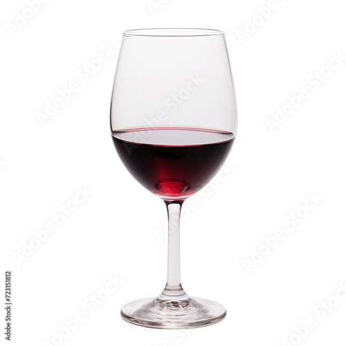 Glass with red wine clip art
