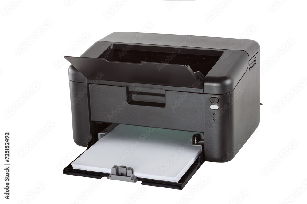 Printer isolated on white background Printer isolated on white background