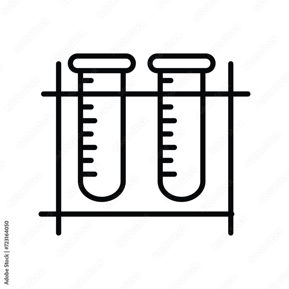 lab equipment icon with white background vector stock illustration lab equipment icon with white background vector stock illustration