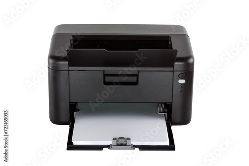 Printer isolated on white background