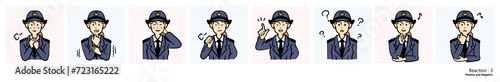 人物イラスト｜警察官（リアクション3）