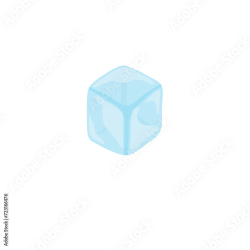 Ice cubes vektor Illustration 