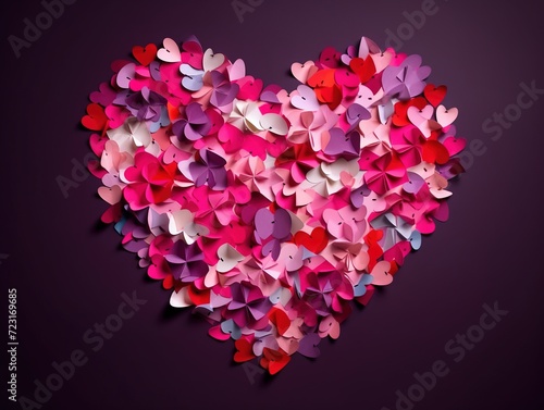 Wallpaper Mural  heart background Torontodigital.ca