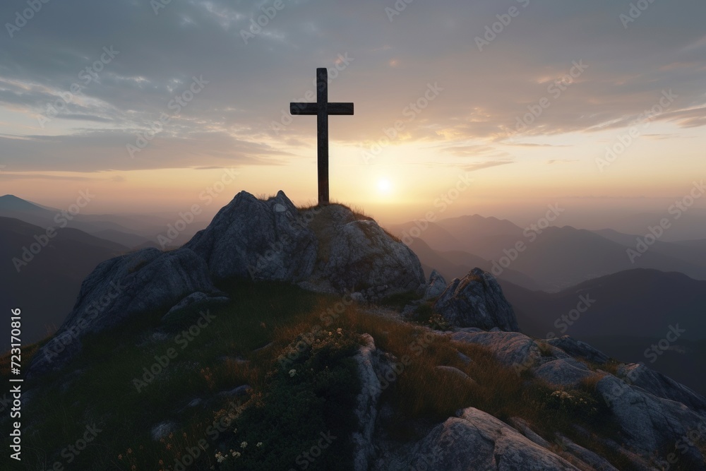 The Holy Cross, symbolizing the death and resurrection of Jesus Christ