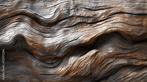 Rough Wood, image capturing the dynamic and implied movement