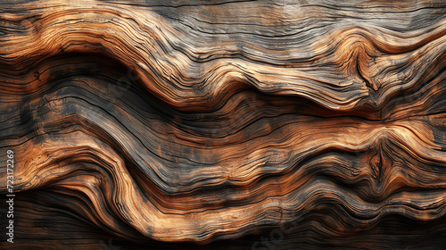 Rough Wood, image capturing the dynamic and implied movement