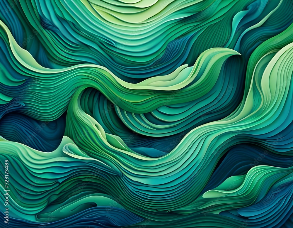 Obraz premium abstract background with waves