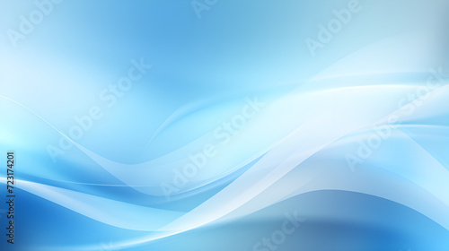 Abstract Bliss,Contemporary Blue Background