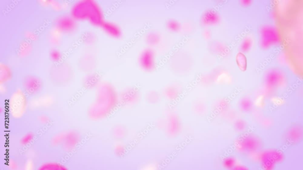 Animation of balloons bursting from hearts Animation of balloons bursting from hearts