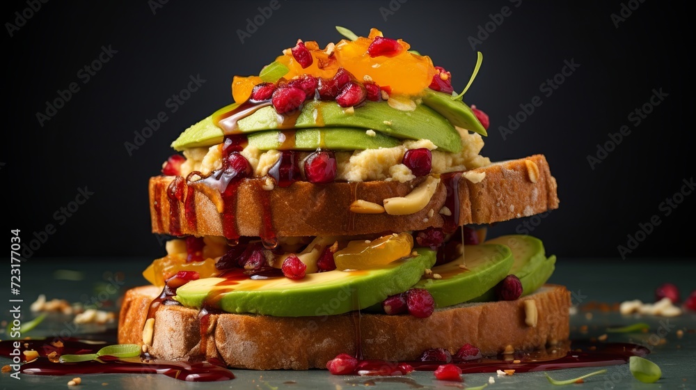 Savory Avocado Delight: Elevating Toast to a New Level