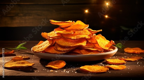 Savory Sweet Potato Delights: Baked Chips Outshine Fried Ones