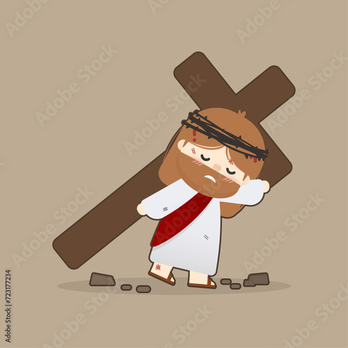Jesus Carrying the Cross