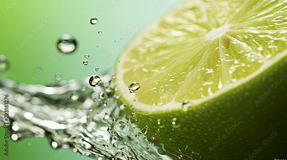 Sugar-Free Refreshment: Lime Sparkling Water Triumphs Over Soda Sugar-Free Refreshment: Lime Sparkling Water Triumphs Over Soda