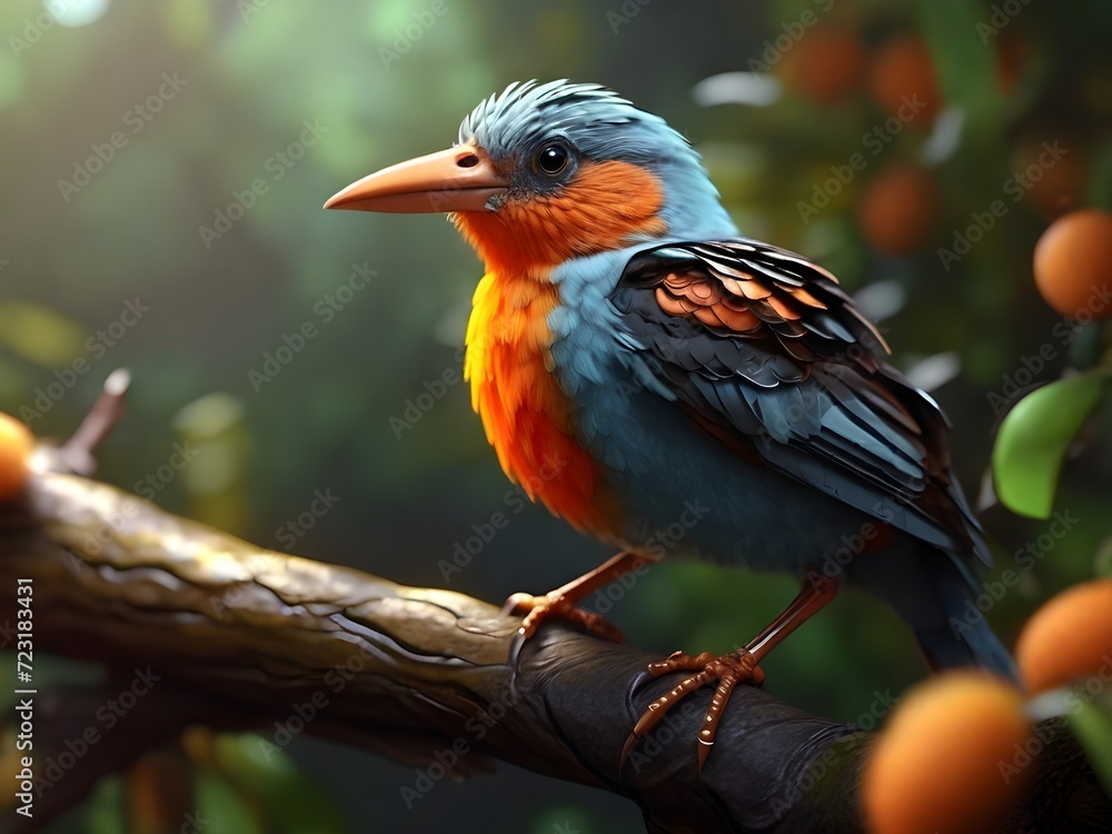 red headed woodpecker