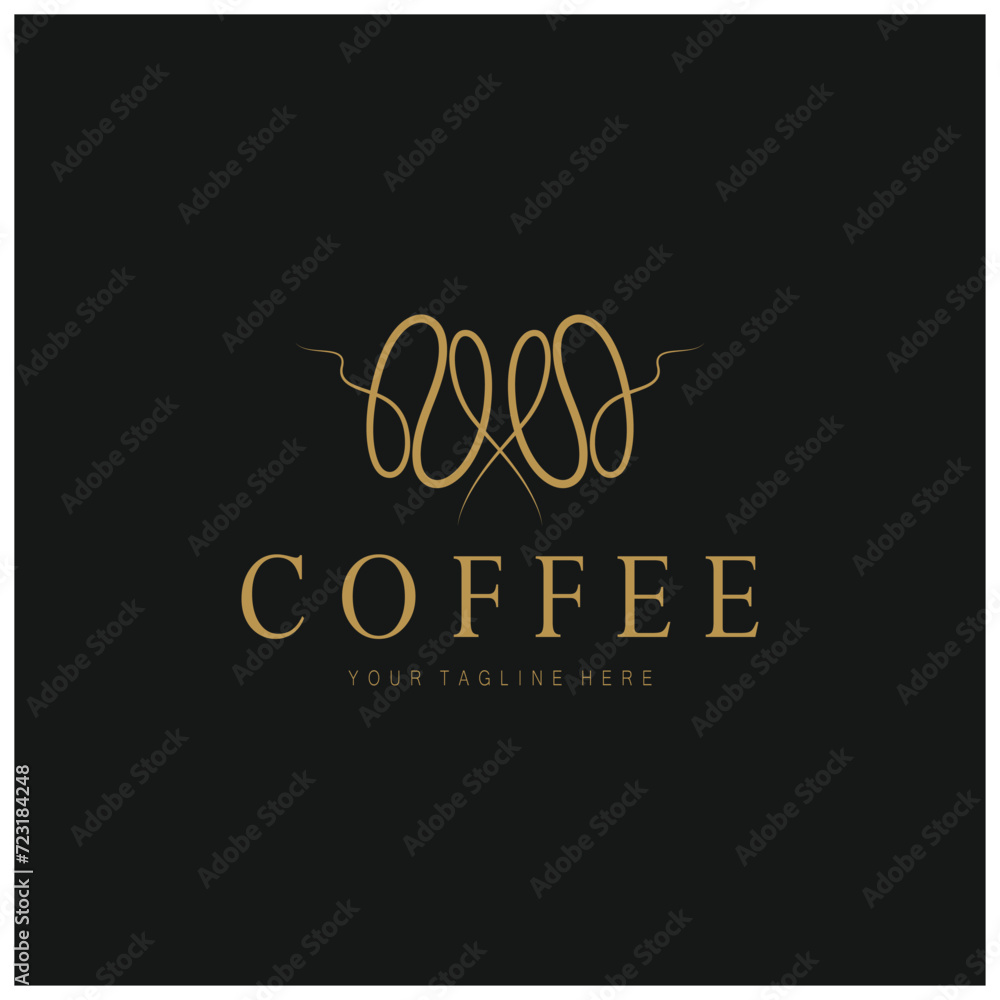 coffee bean icon vector coffee bean icon vector