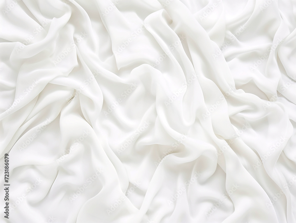 Obraz premium white silk background