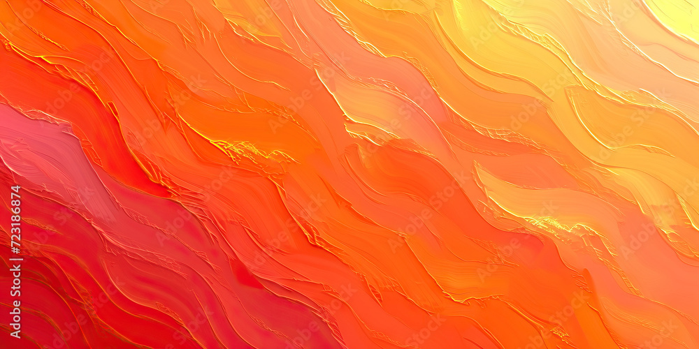Tangerine Terrace: Abstract Background with Tangerine Orange and Terrace Sunset Tones
