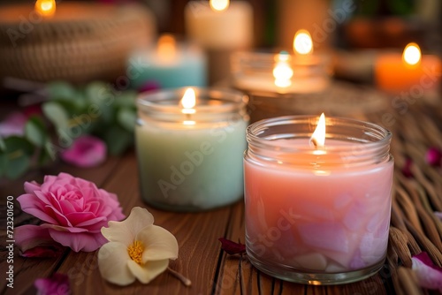 Old-fashioned candle making workshop with natural waxes and custom scents