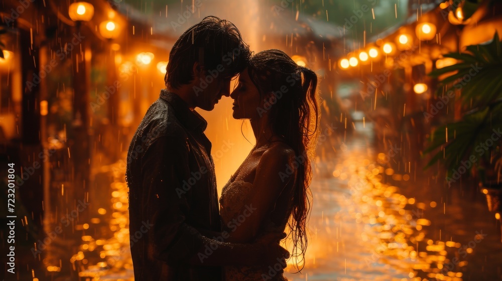 Romantic Escapes: Couples enjoying romantic moments in different settings, catering to the theme of love and relationships