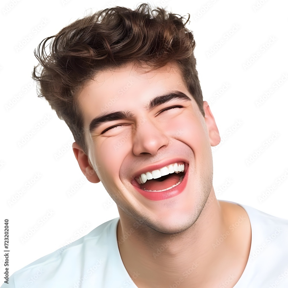High-quality professional portrait photo of a young American man with a bright, genuine smile, ideal for advertisement and web design purposes. High-quality professional portrait photo of a young American man with a bright, genuine smile, ideal for advertisement and web design purposes.