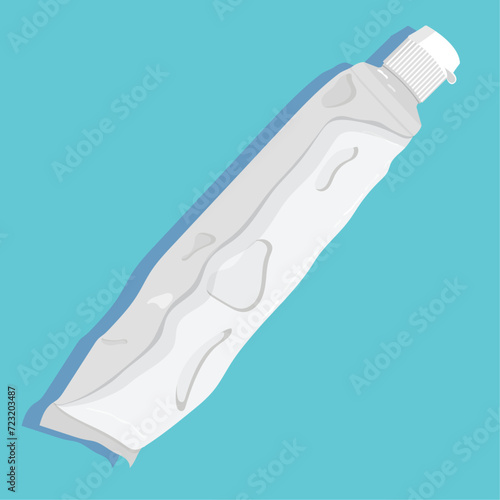 Squished Toothpaste Tube
