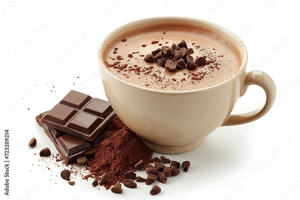 Café con chocolate caliente Café con chocolate caliente