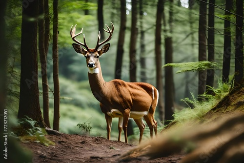 deer in the forest