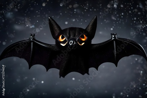 halloween background with bats