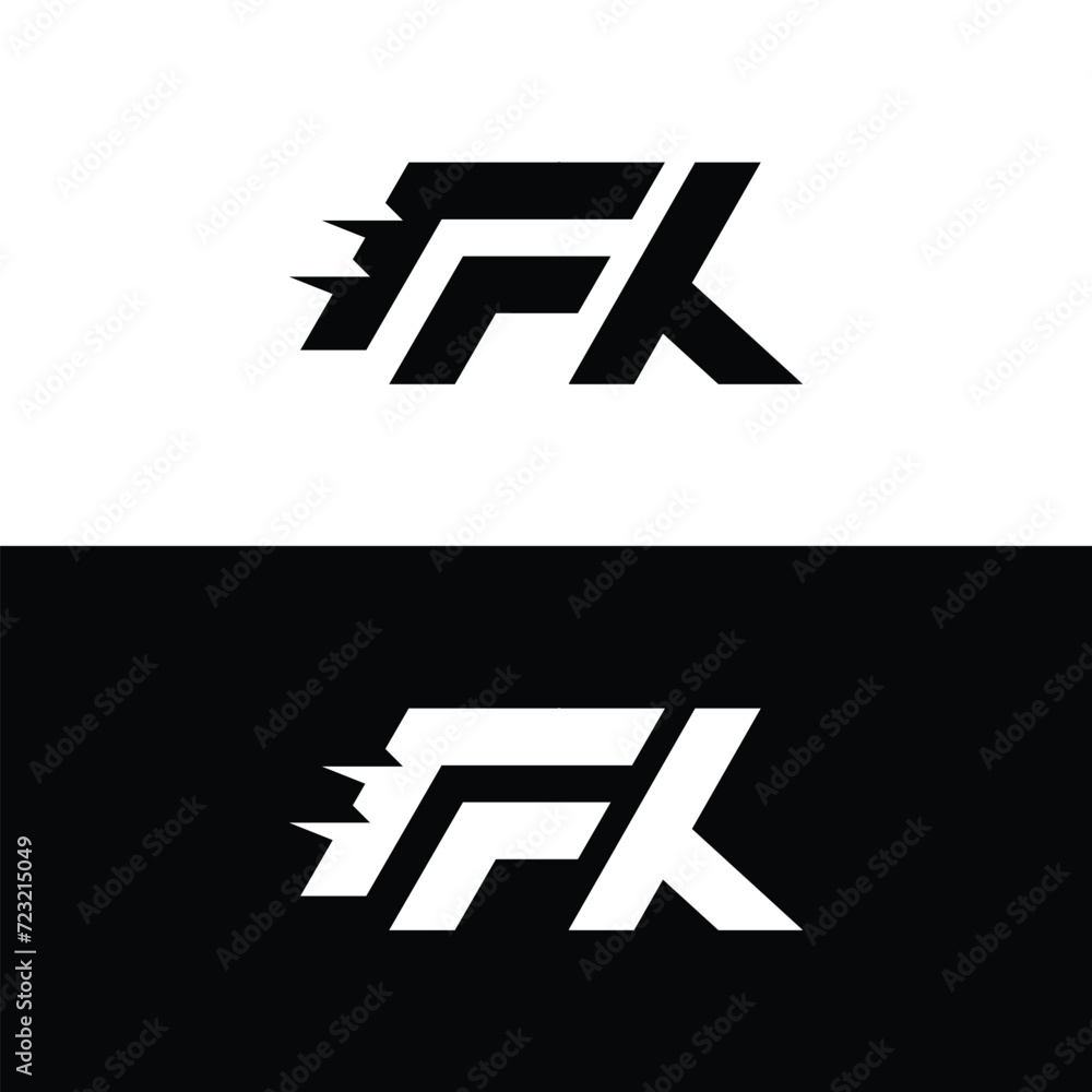 Monogram FX Letter Logo Design. Usable for Business Logo. Logo Element Monogram FX Letter Logo Design. Usable for Business Logo. Logo Element