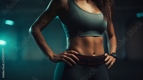 Fitness Focus, Well-defined Waist in Sports Clothing