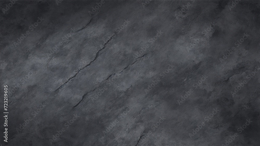 Fototapeta premium Black and dark gray rough grainy stone texture background