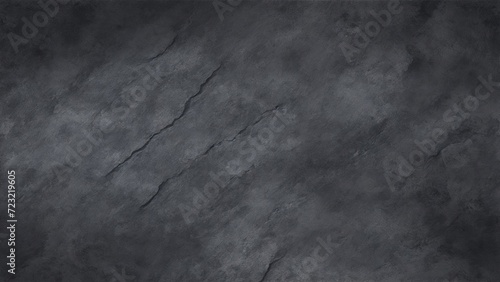 Black and dark gray rough grainy stone texture background photo