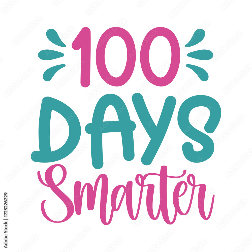 100 Days of School typography design on plain white transparent isolated background for card, shirt, hoodie, sweatshirt, apparel, tag, mug, icon, poster or badge 100 Days of School typography design on plain white transparent isolated background for card, shirt, hoodie, sweatshirt, apparel, tag, mug, icon, poster or badge