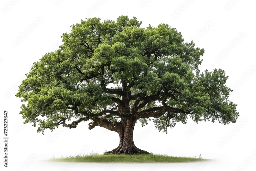 Árbol verde aislado Árbol verde aislado