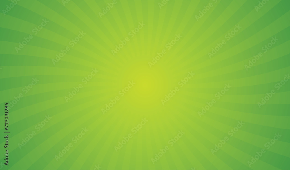 Bright green spiral rays background. Comics, pop art style. Bright green spiral rays background.
 - obrazy, fototapety, plakaty 
