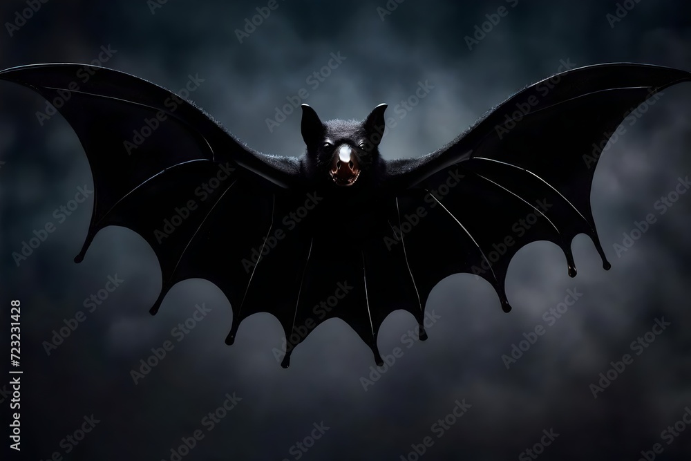 Fototapeta premium halloween background with bats