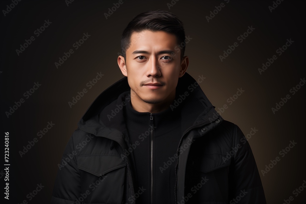 Illustration of a fashion portrait, AI Generated Illustration of a fashion portrait, AI Generated